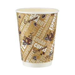 Hotpack Double Wall Ripple Paper Cup, 355 ml, 500 PCs