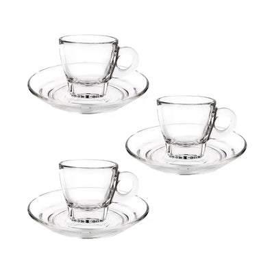 ocean cafe espresso cup saucer 6 pcs