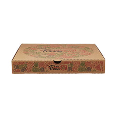 Hotpack Printed Pizza Box, 22 x 22cm, 100 PCs