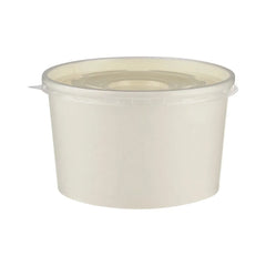 Hotpack White Soup Paper Bowl, 250 ml, 1000 PCs