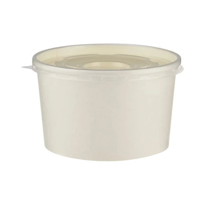 hotpack white soup paper bowl 250 ml 1000 pcs