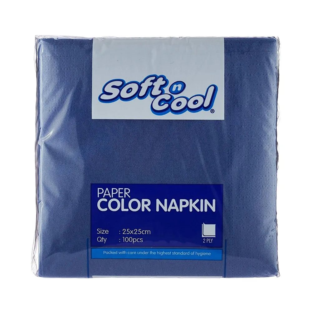 hotpack blue napkin 25 x 25 cm 2400 pcs