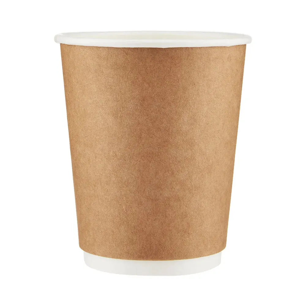 hotpack kraft double waii paper cup 237 ml 500 pcs