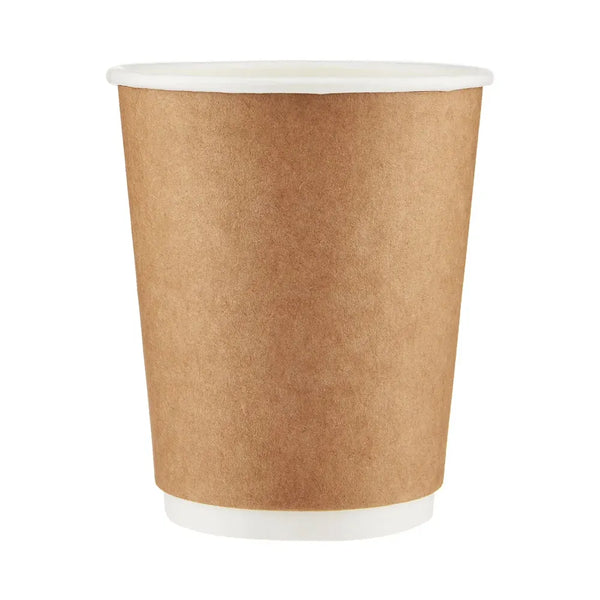 hotpack kraft double waii paper cup 237 ml 500 pcs