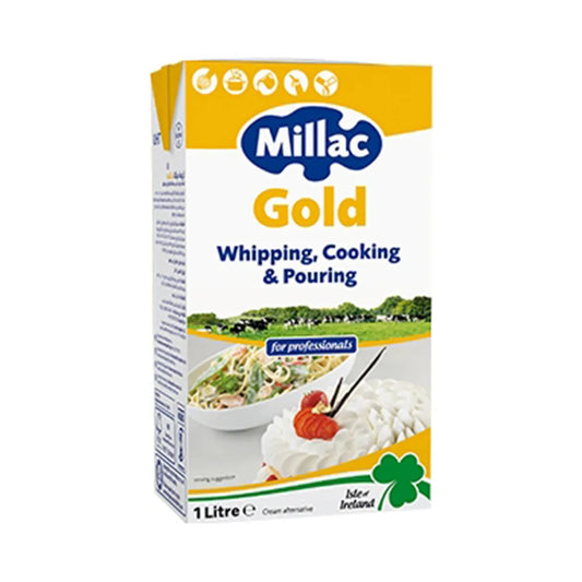 millac gold 33 5 uht whipping cream 12 x 1l