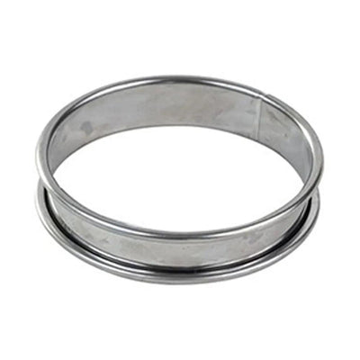 Gobel Tart Ring Rolled Edges Ø 9 x 2 cm   HorecaStore