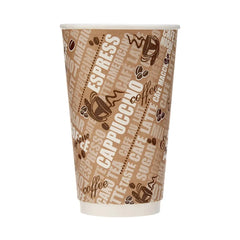 Hotpack Double Wall Ripple Paper Cup, 474 ml, 500 PCs