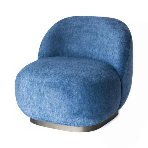 Defure Armless Side Chair Blue 78 x 85 x 70 cm