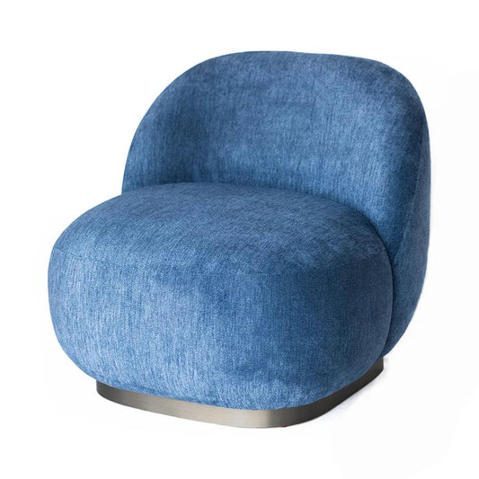 Defure Armless Side Chair Blue 78 x 85 x 70 cm - HorecaStore