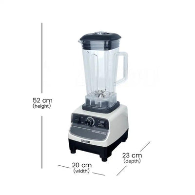 ths blw 03r commercial blender mixer 2200 w 20 x 23 x 52 cm