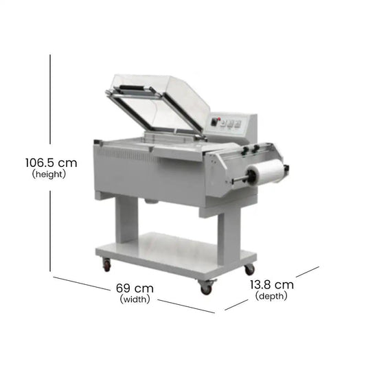 ths bsf 5540 shrink packaging machine 4 kw 138 x 69 x 106 5 cm