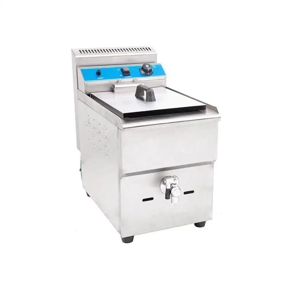 ths gf 181 gas fryer single 34 x 63 x 65 cm