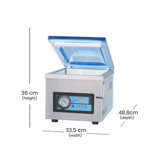 Mariot HVC-260T Automatic Table Vacuum Packaging Machine370 W 33.5 x 48.8 x 36 cm - HorecaStore