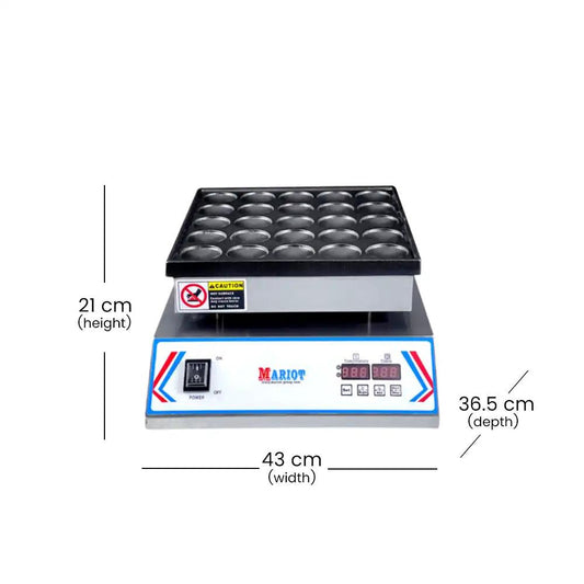 ths wf 25 25 pcs mini pan cake maker 1 5 kw 52 x 39 x 33 cm