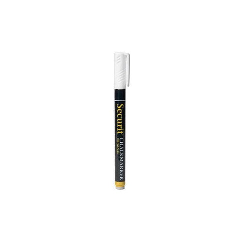 Securit SMA510-WT Liquid Chalk Marker Medium 2-6 mm Nib, Color White, Set of 3