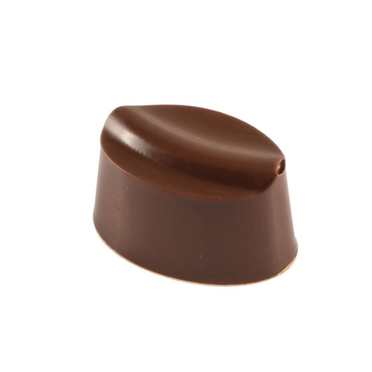 Martellato Polycarbonate Chocolate Curve on Ovel Mould 28 Slots 3X2X1.7CM Per Slot - HorecaStore