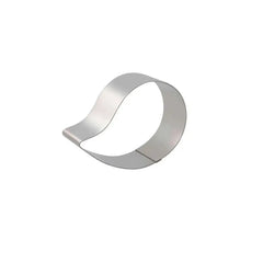 Martellato Stainless Steel Comma Shaped Cake Ring 4 X Ø 24Cm