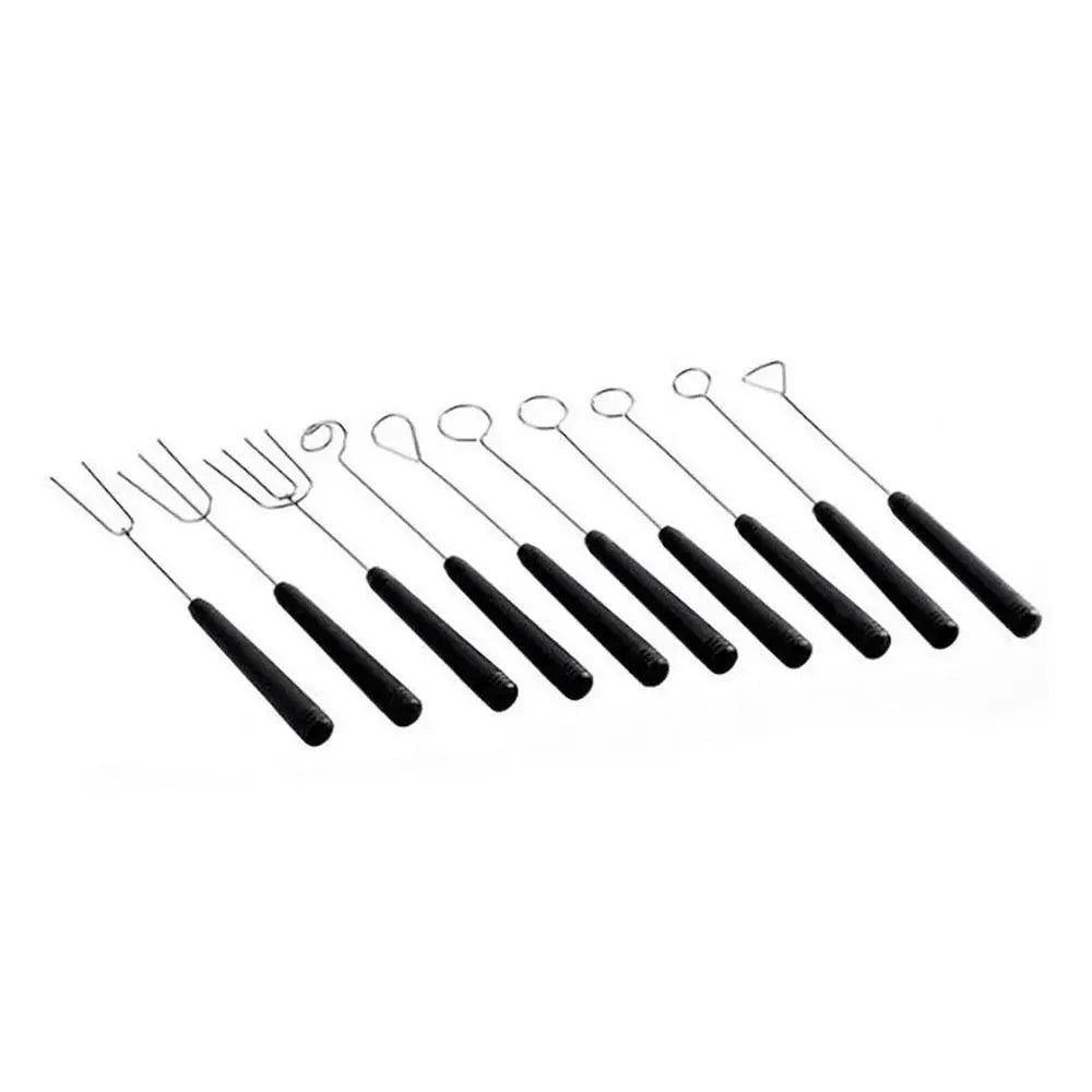 Martellato Steel Chocoforkkit Chocolate Dipping Fork Set of 10Pcs