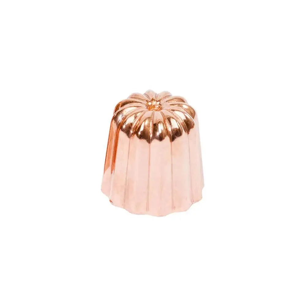 Matfer Bourgeat Copper Cannele Mould, 3.5 cm