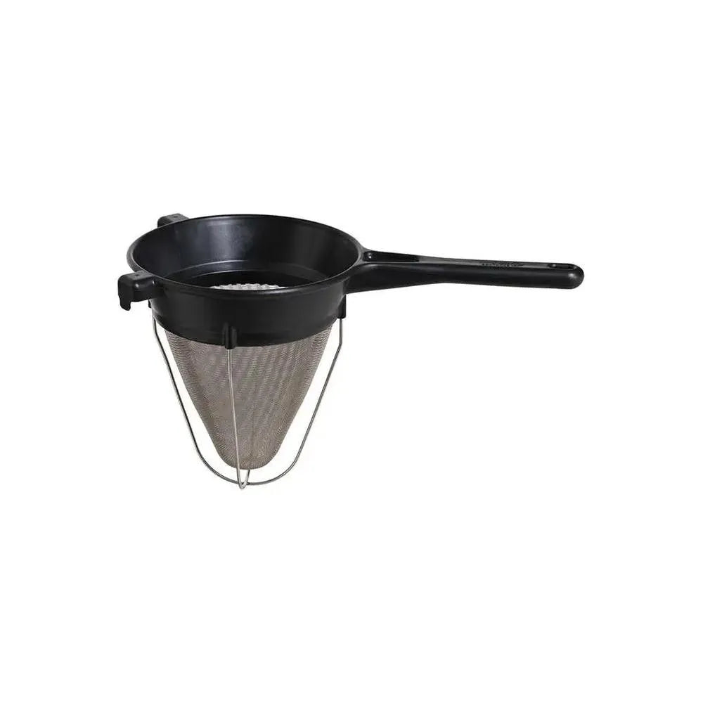 Matfer Bourgeat Exoglass Conical Strainer black, 20 x 22 cm