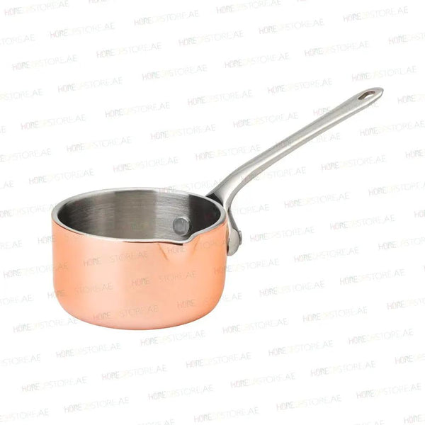 Mini Copper Pres Saucepan, Serve Small Appetizers, Side Dishes, Desserts, Ø 5.5cm - HorecaStore