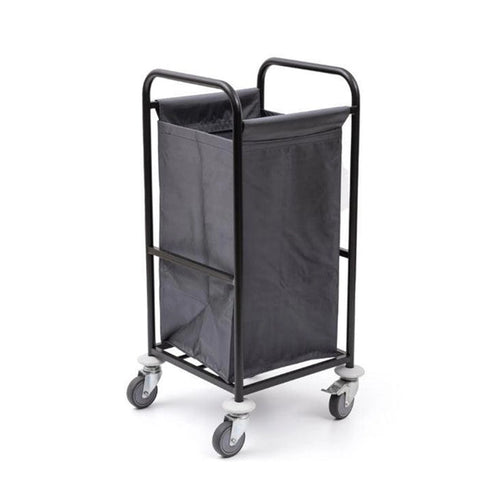 Mono Soiled Hotel Linen Trolley L53 x W53 x H104 cm, Removable And Washable Polyester Bag, 2 Swivel And 2 Fixed Castors