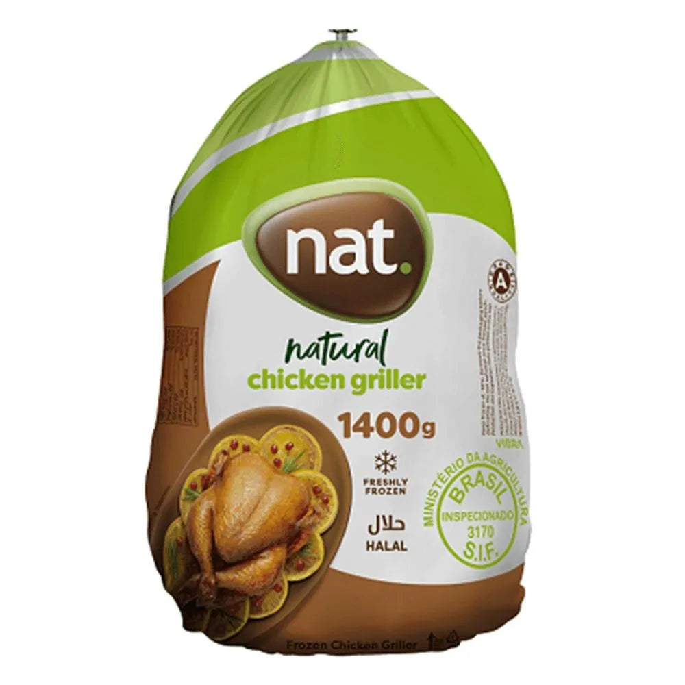 Nat. Brazilian Whole Chicken 1400g x 10Pcs