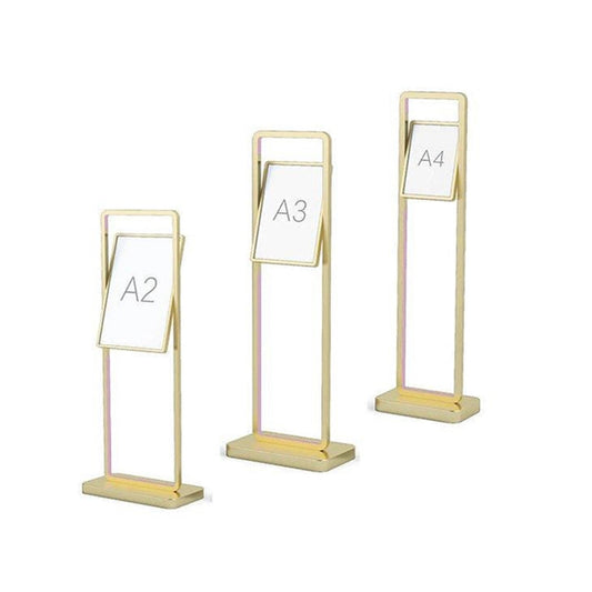 Display Stand Notice Board A4 H 120 x L 45 x W 75 cm