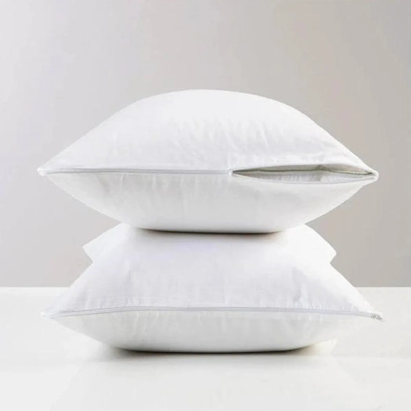 Oasis Waterproof Pillow Protector, Hypoallergenic, Dust Proof, Zippered, Size 52 x 72 cm