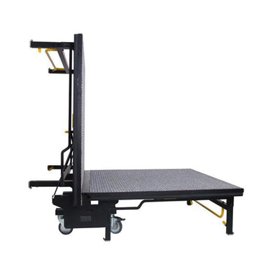 Occasion Portable Stage L 244 x W 183 cm, Especially Designed To Be Opened And Shut By A Single Person, Adjustable Height Range: 60–50–39 Cm.