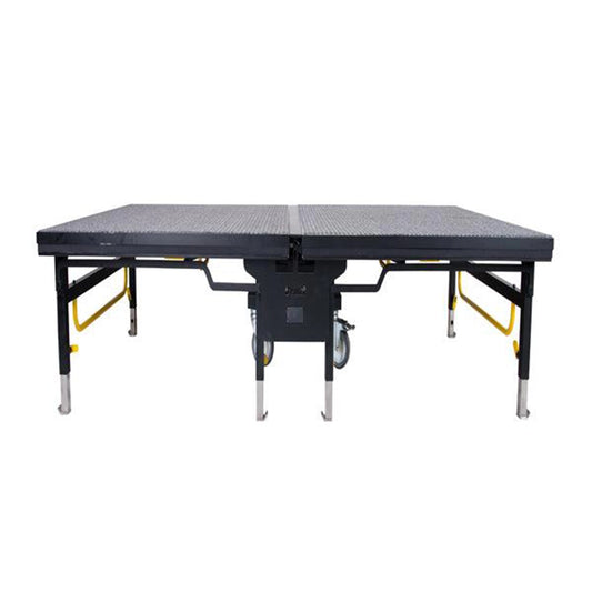 Occasion Portable Stage L 244 x W 183 cm, Especially Designed To Be Opened And Shut By A Single Person, Adjustable Height Range: 60–50–39 Cm.