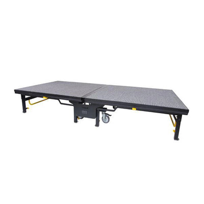 Occasion Portable Stage L 244 x W 183 cm, Especially Designed To Be Opened And Shut By A Single Person, Adjustable Height Range: 60–50–39 Cm.