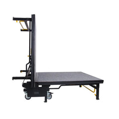 Occasions Portable Stage Clever Locking System, Adjustable Height L 244 x W 122 cm