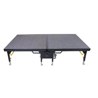 Occasions Portable Stage Clever Locking System, Adjustable Height L 244 x W 122 cm