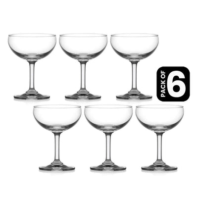 Ocean Classic 20cl Saucer Champagne Stemware Glass 6/Case