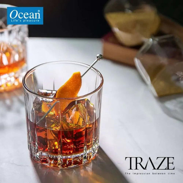 Ocean Traze 35cl Pre Double Rock Tumbler Glass 6/Case - HorecaStore