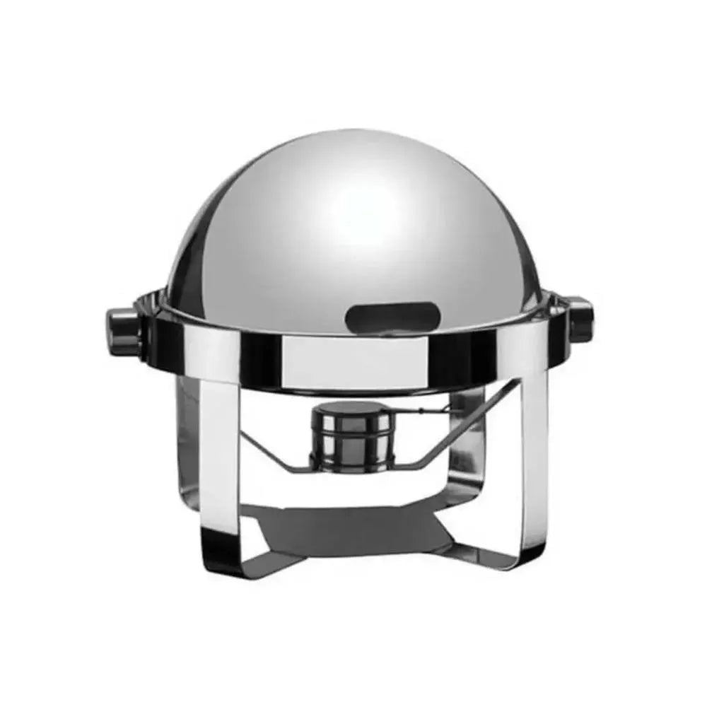 Ozti Stainless Steel Chafing Dish With Roll top Lid Round