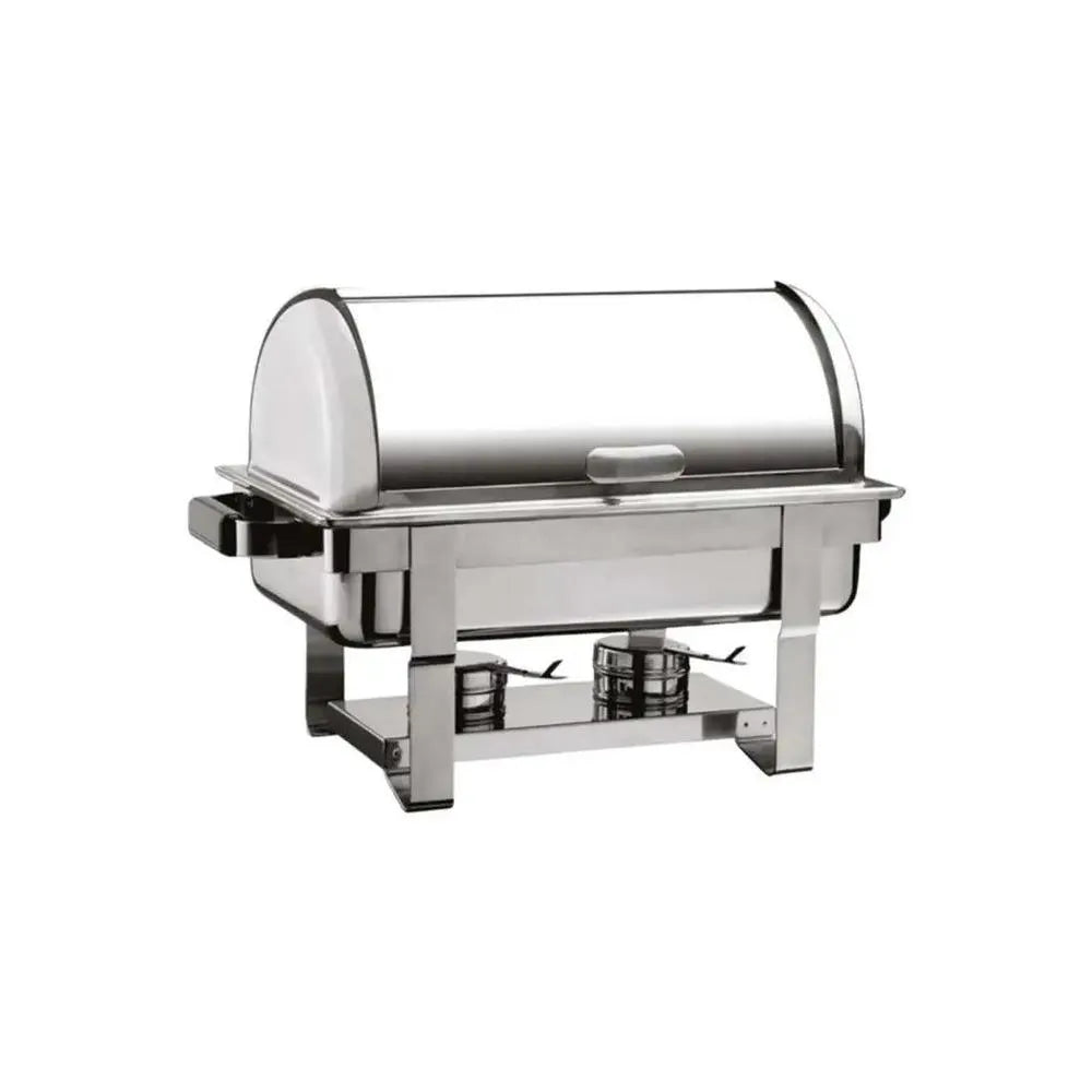 Ozti Stainless Steel GN 1/1 Chafing Dish Rectangular Roll top