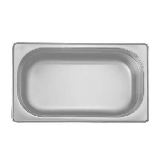 Ozti Stainless Steel GN 1/4 Gastronorm Container, 10 cm