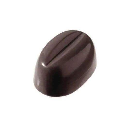 Paderno 47860-42 Polycarbonate 36 Coffee Bean Chocolate Mould, L 3.5 x W 2.3 x  H 1.6  cm