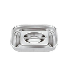 Paderno Italy 44501-04 Stainless Steel Lid Bain Marie 24 x 24 cm