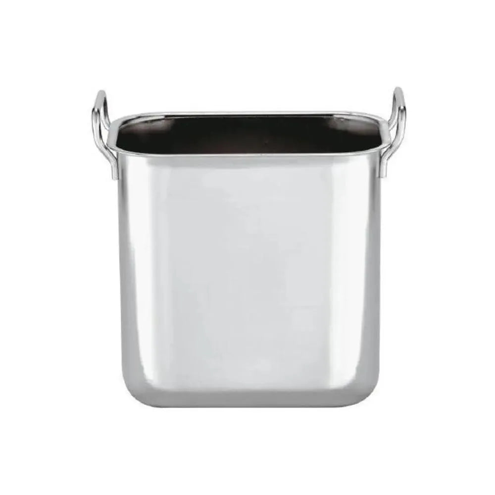 Paderno Italy 44502-02 Stainless Steel Bain Marie 15x15x16cm, 3.5 Liters