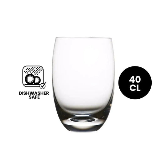 Pasabahce 29502 Nude Colored Soft Drink Tumbler Glass 40cl, 4/Case - HorecaStore