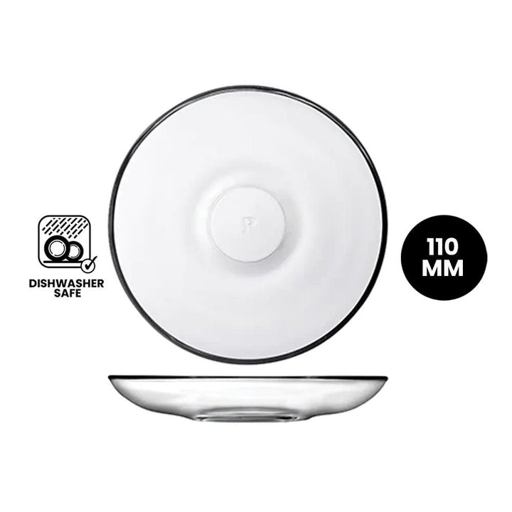 Pasabahce Aida 54251 Tea Plate 110mm - 4/Case - HorecaStore