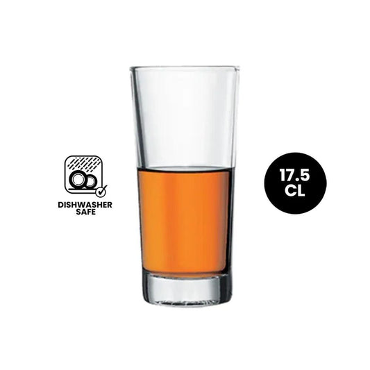 Pasabahce Alanya 52138 - Raki & Lemonade 17.5cl Tumbler Glass - 4/Case