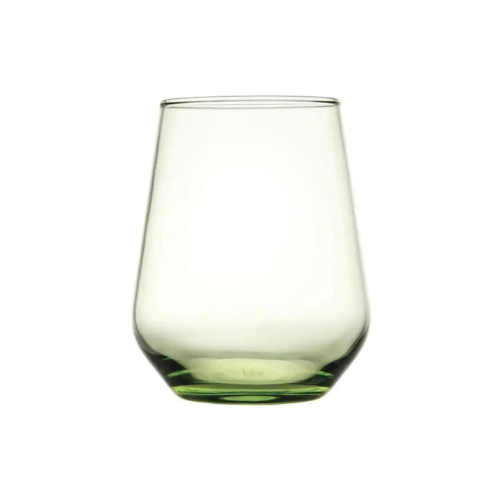 Pasabahce Allegra 41536 Water Tumbler Glass 42.5cl Green - 4/Case - HorecaStore