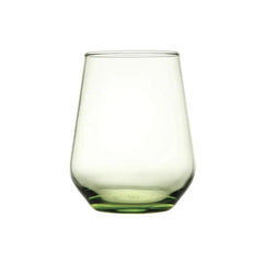 كوب ماء زجاجي من باساباتشي أليجرا 41536، 42.5 مل، أخضر - مجموعة 4 قطع