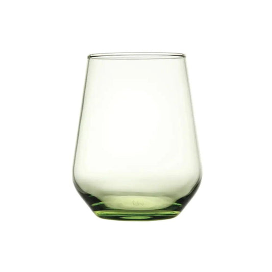 Pasabahce Allegra 41536 Water Tumbler Glass 42.5cl Green - 4/Case - HorecaStore