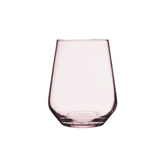 كوب ماء زجاجي من باساباتشي أليجرا 41536، 42.5 سنتيلتر، وردي - 4 قطع