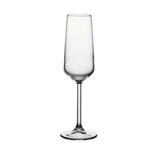 Pasabahce Allegra 440079 champagne Flute Glass 19.5cl - 4/Case - HorecaStore